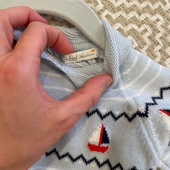 Dr Kid 3 month onesie with collar - Picture 3 of 3